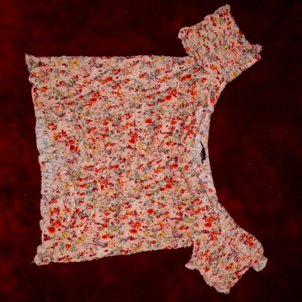 Flower Crop Top